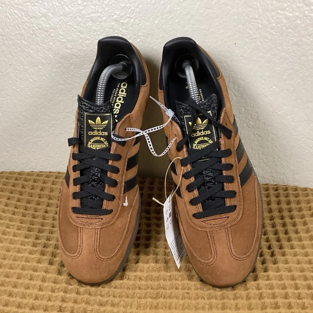 adidas Originals Samba ADV Mens Sz 9.5 Dusky Bronze Core Black Gum HQ9286